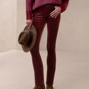 Jcrew Cabernet Corduroy Pant